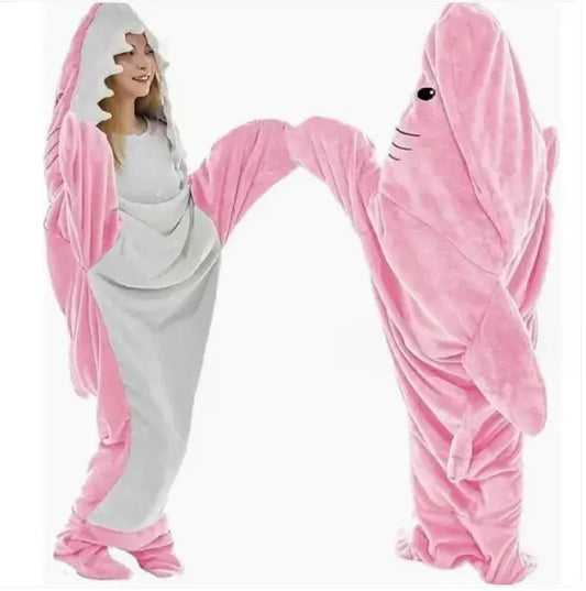 Shark Sleeping Bag Hoodie Pets univers confort