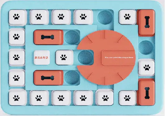 Interactive Slow Feeder Puzzle Toy for Dogs Pets univers confort