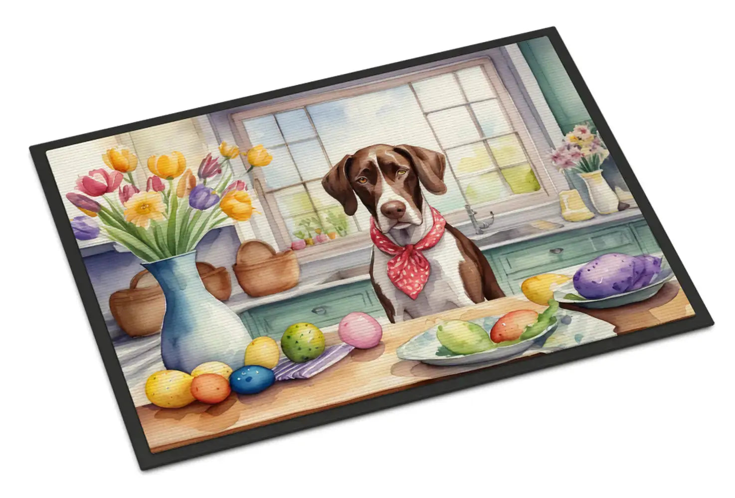 Decorating Easter Pointer Doormat Pets univers confort