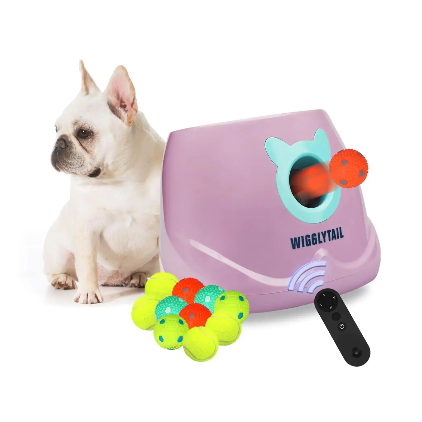 Remote Fetch Pro: Automatic Dog Ball Launcher with Multi-Distance Settings Pets univers confort