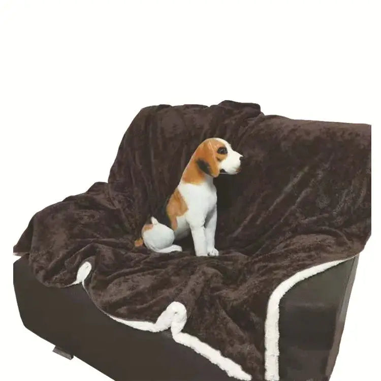 Waterproof Shaggy Pet Blanket Pets univers confort