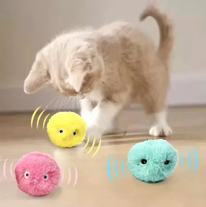 Plush Electric Catnip Training Toy Pets univers confort
