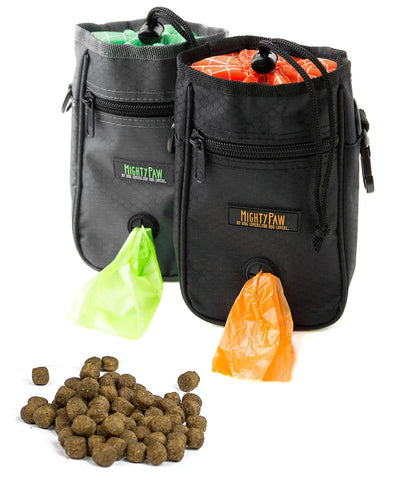 Mighty Paw Pro Trainer Pouch – Grey/Green Pets univers confort