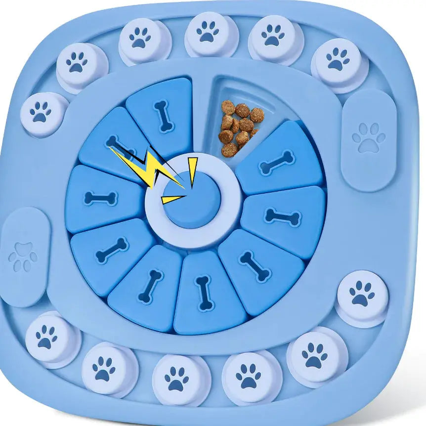 Interactive Slow Feeder Puzzle Toy for Dogs Pets univers confort
